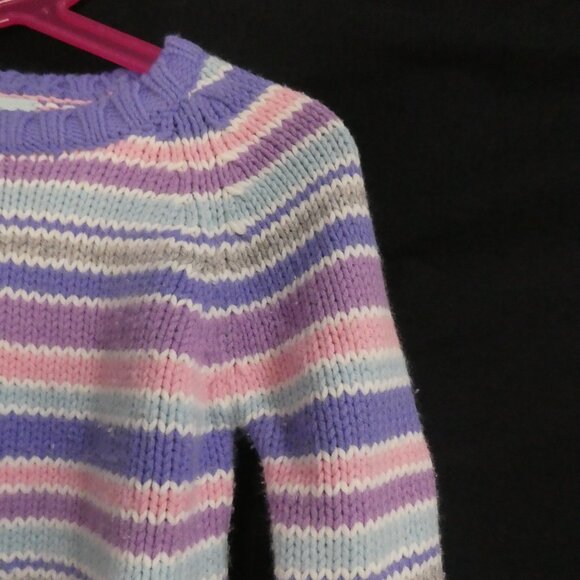 Y2K - OLD NAVY - Baby | 3T | Pastel Striped Knit Sweater - Picture 5 of 16